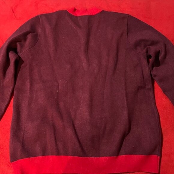 Giggling Get Up Light Up Ugly Christmas Sweater Unisex XL LED Cardigan Santa - Picture 5 of 7